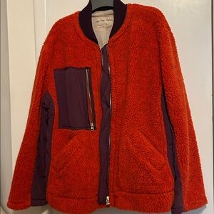 Free People Rivington Sherpa Jacket M oversized